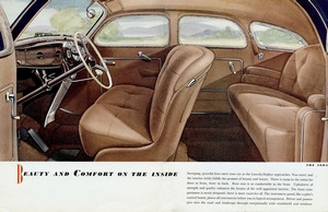 1938 Lincoln Zephyr Brochure